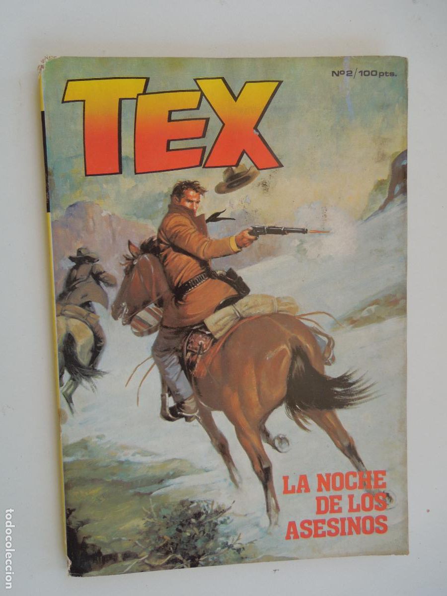C&oacute;mics: TEX - N&ordm; 2 - EDICIONES ZINCO 1983 - LA NOCHE DE LOS ASESINOS. - Foto 1