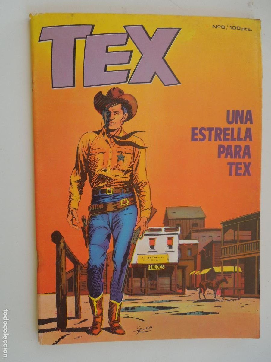 C&oacute;mics: TEX - N&ordm; 8 - EDICIONES ZINCO 1983 - UNA ESTRELLA PARA TEX. - Foto 1