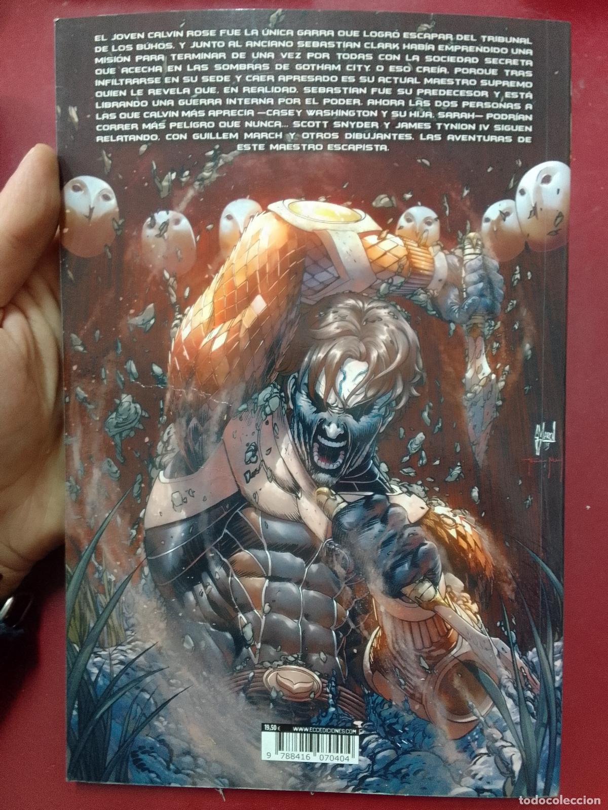 C&oacute;mics: Scott Snyder: Garra. &iexcl;La perdici&oacute;n de los b&uacute;hos! (ECC Ediciones. 2014) - Foto 2