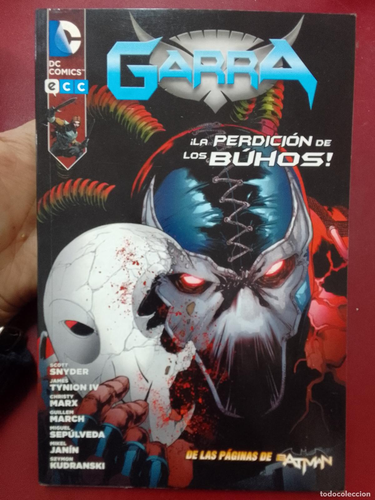 C&oacute;mics: Scott Snyder: Garra. &iexcl;La perdici&oacute;n de los b&uacute;hos! (ECC Ediciones. 2014) - Foto 1