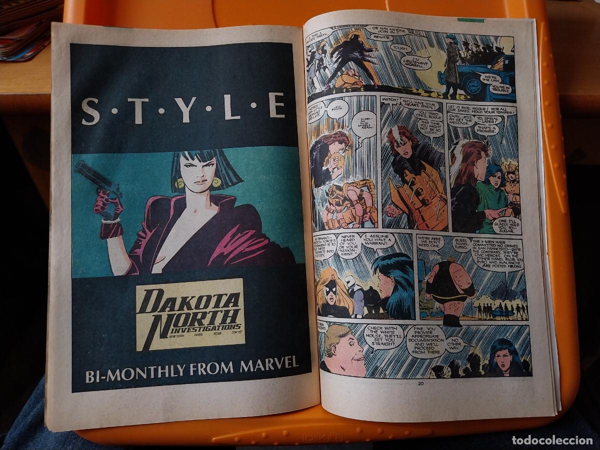 C&oacute;mics: UNCANNY X MEN MARVEL 25TH N&ordm; 206 1986 INGLES - Foto 3