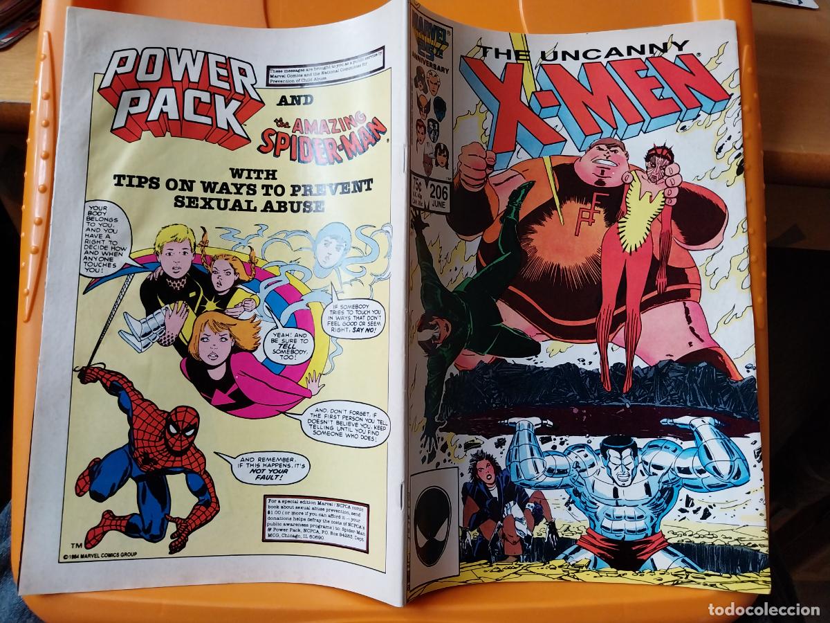 C&oacute;mics: UNCANNY X MEN MARVEL 25TH N&ordm; 206 1986 INGLES - Foto 5