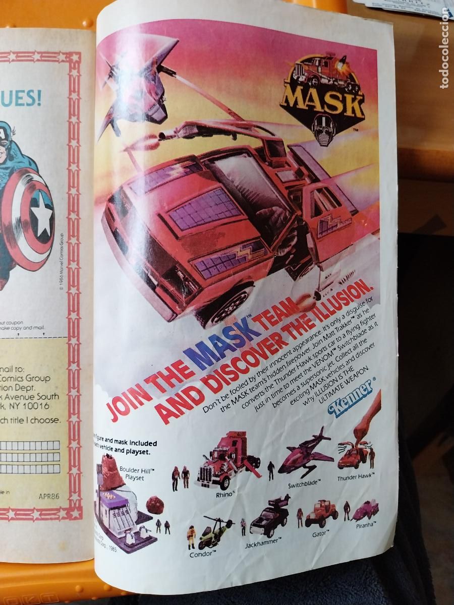 C&oacute;mics: UNCANNY X MEN MARVEL 25TH N&ordm; 208 1986 INGLES - Foto 3