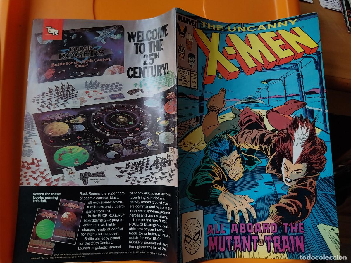 C&oacute;mics: UNCANNY X MEN MARVEL N&ordm; 237 1988 INGLES - Foto 4