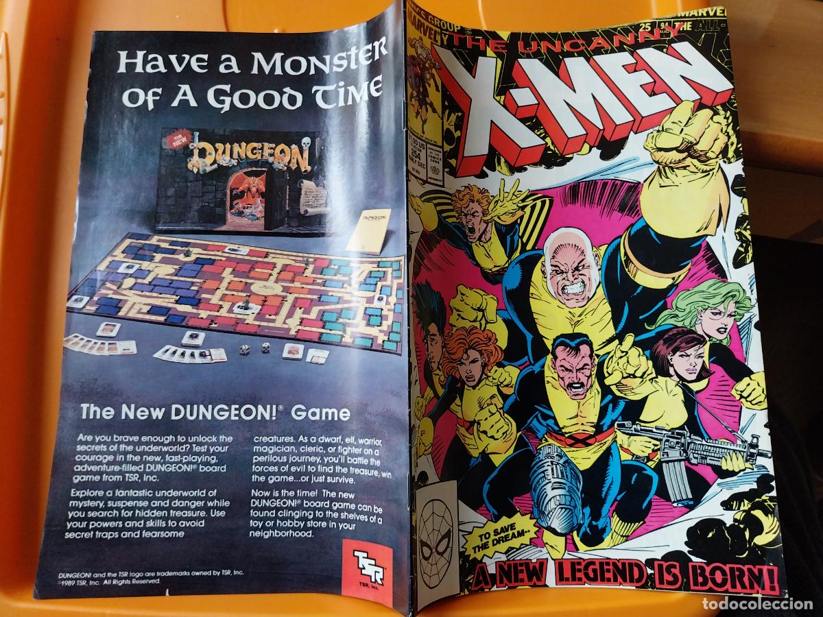 C&oacute;mics: UNCANNY X MEN MARVEL N&ordm; 254 1989 INGLES - Foto 3