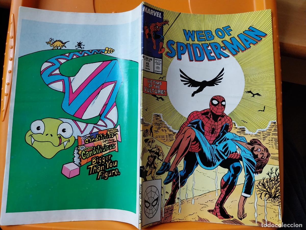 C&oacute;mics: SPIDER MAN MARVEL N&ordm; 45 1988 INGLES - Foto 2