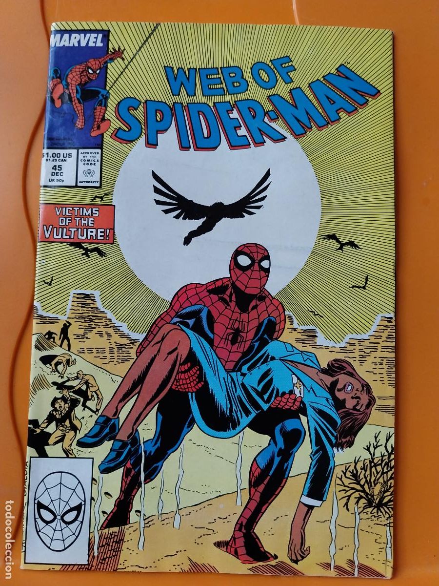 C&oacute;mics: SPIDER MAN MARVEL N&ordm; 45 1988 INGLES - Foto 1
