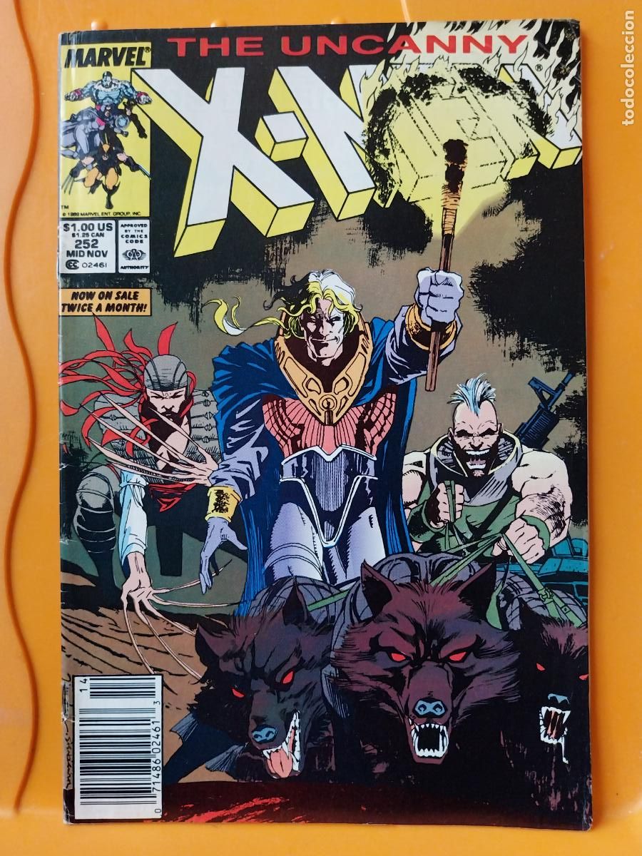 C&oacute;mics: X MEN UNCANNY MARVEL N&ordm; 252 1989 INGLES - Foto 1