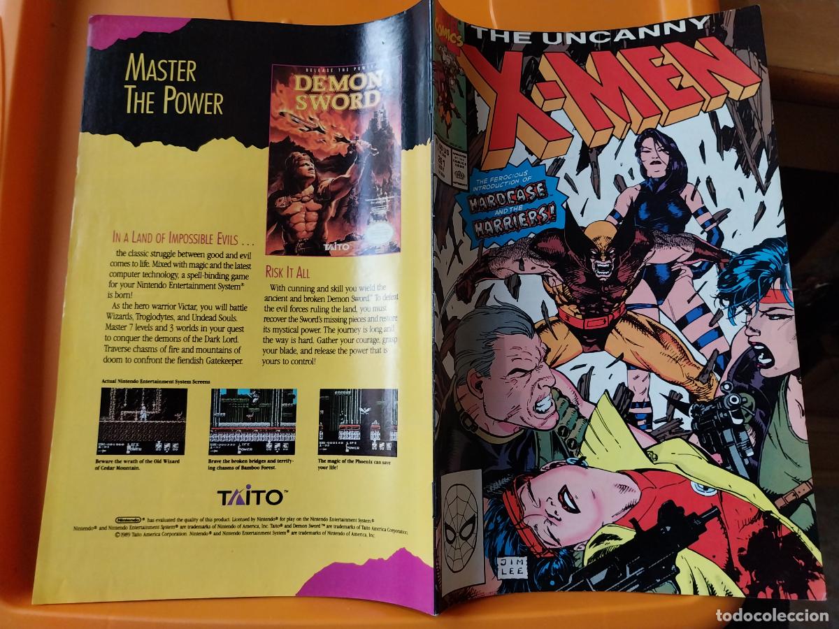 C&oacute;mics: X MEN UNCANNY MARVEL N&ordm; 261 1989 INGLES - Foto 2