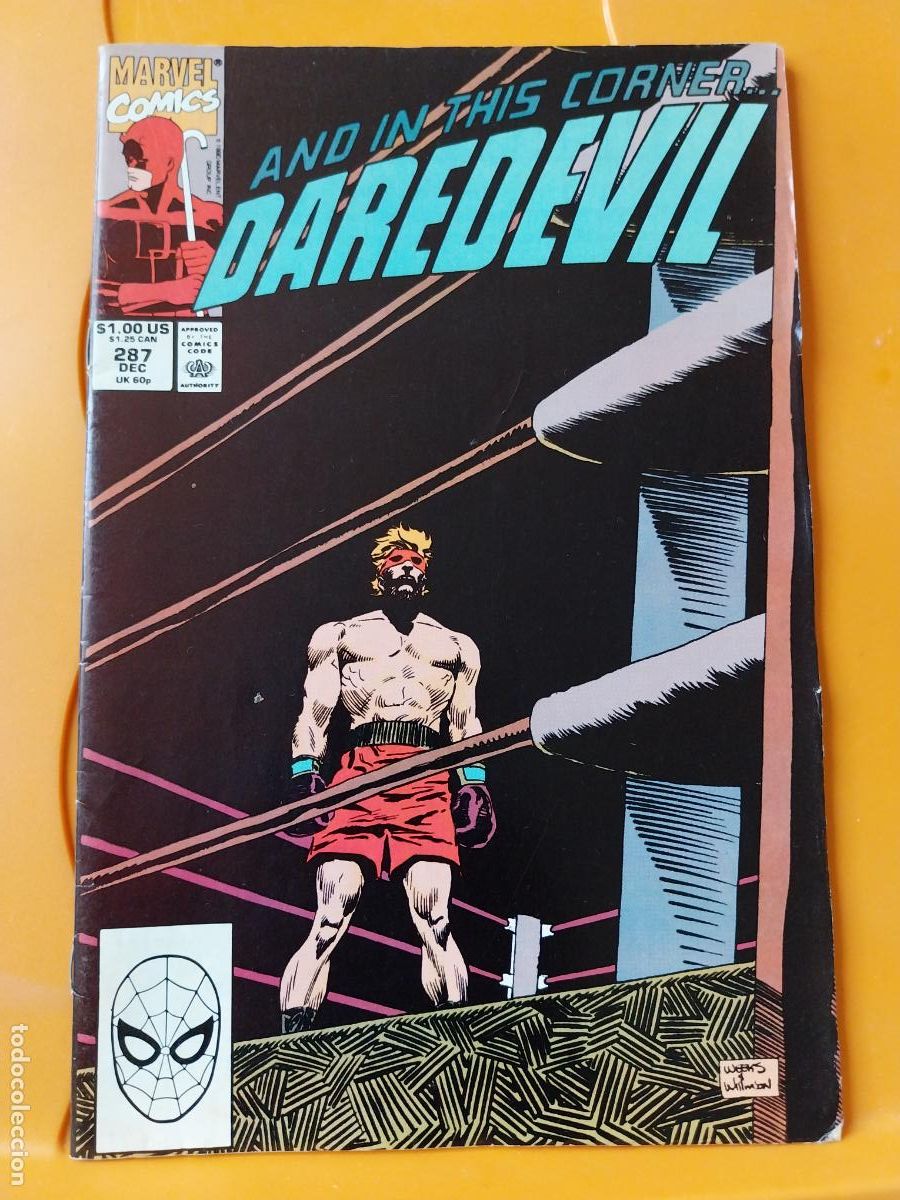C&oacute;mics: DAREDEVIL AND IN THIS CORNER MARVEL N&ordm; 287 1990 INGLES ORIGINAL - Foto 1