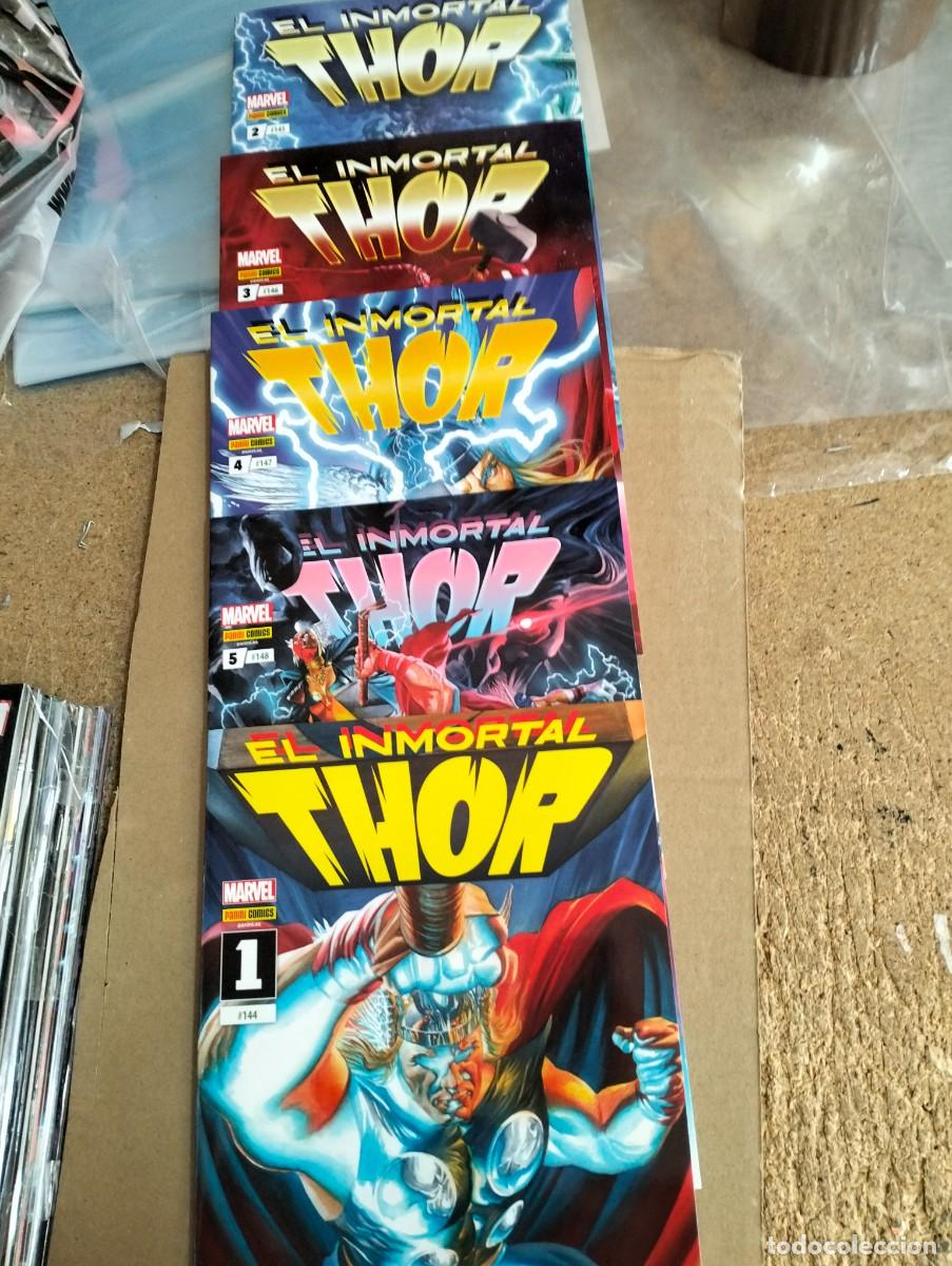 C&oacute;mics: THOR # 1 / 144 al 5/ 148 ( lote 5 numeros ) PANINI - Foto 1