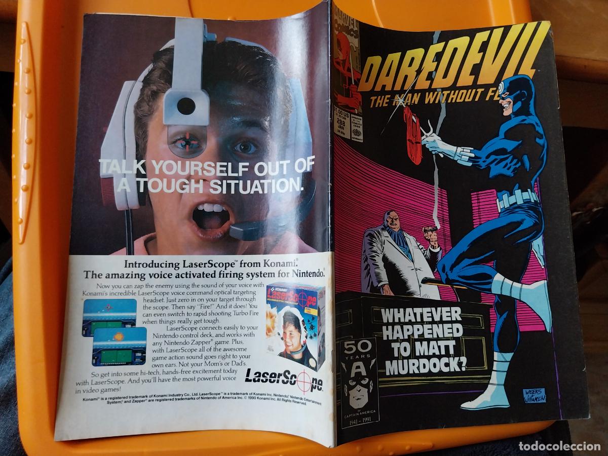 C&oacute;mics: DAREDEVIL MARVEL N&ordm; 288 1990 INGLES ORIGINAL - Foto 6