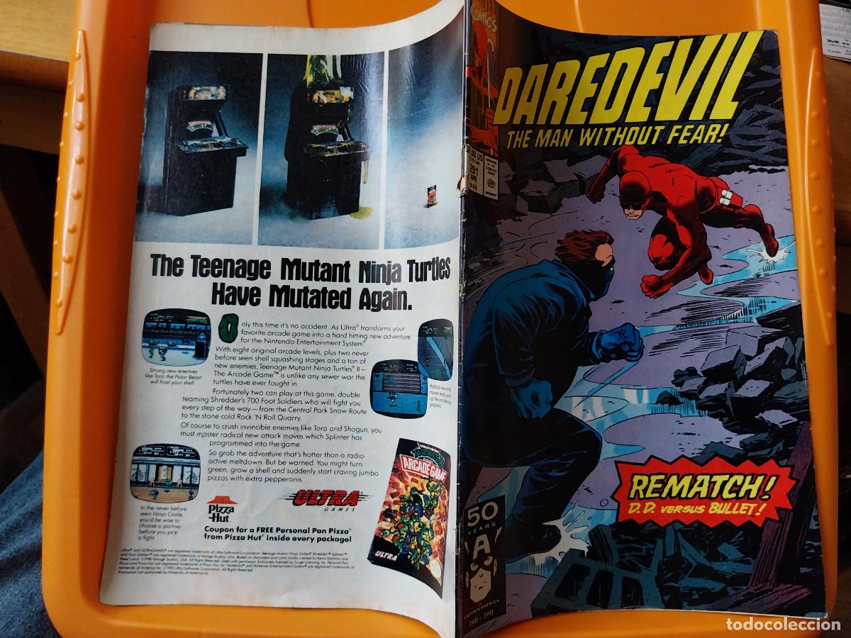 C&oacute;mics: DAREDEVIL MARVEL N&ordm; 291 1990 INGLES ORIGINAL - Foto 2