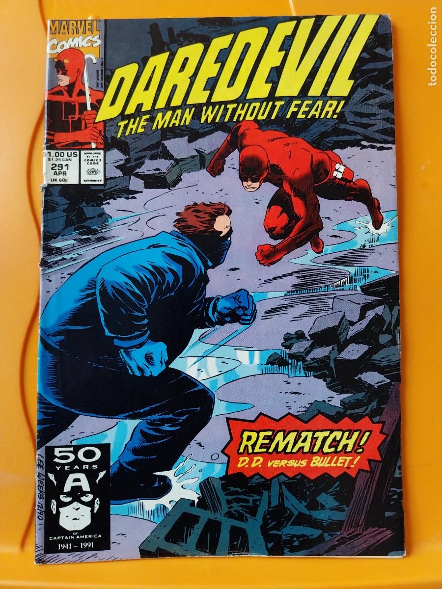 C&oacute;mics: DAREDEVIL MARVEL N&ordm; 291 1990 INGLES ORIGINAL - Foto 1