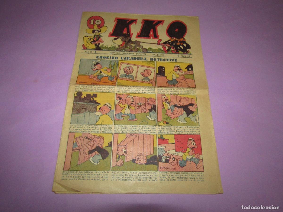 C&oacute;mics: Antiguo Tbo KKO Revista Literaria Infantil - A&ntilde;o II - N&ordm; 48