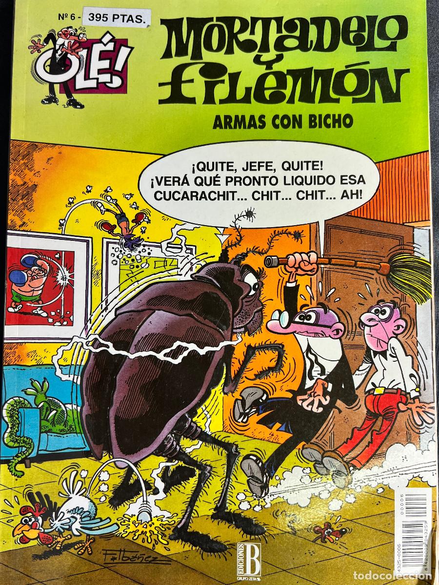 C&oacute;mics: MORTADELO Y FILEM&Oacute;N - N&ordm; 6 - ARMAS CON BICHO - COLECCI&Oacute;N OL&Eacute; - COMIC - Foto 1