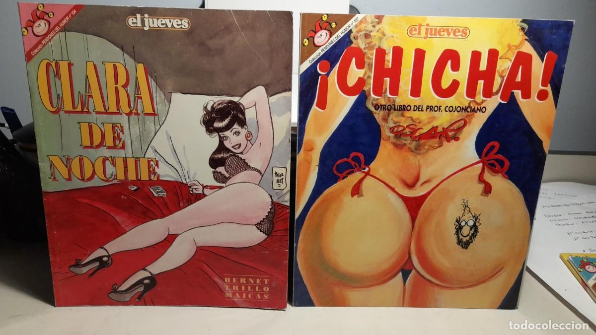 C&oacute;mics: 2 COMICS DE EL JUEVES : CLARA DE NOCHE + &iexcl; CHICHA! ( PROFESOR COJONCIANO ) - Foto 1