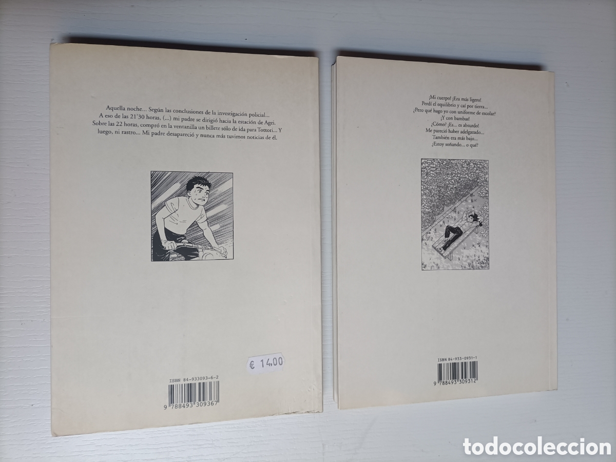 C&oacute;mics: Barrio lejano. Jiro Taniguchi. 2 tomos - Foto 4