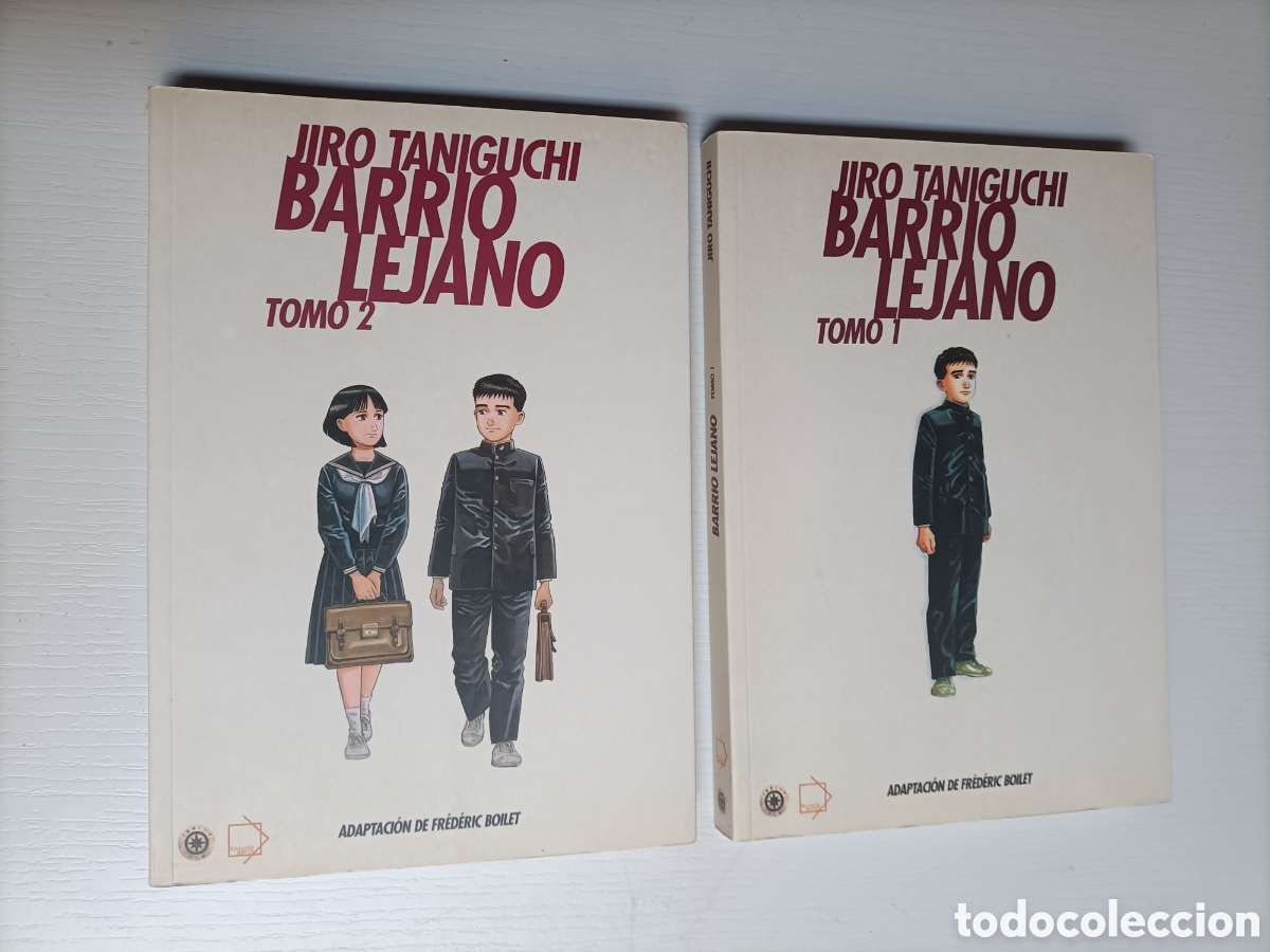 C&oacute;mics: Barrio lejano. Jiro Taniguchi. 2 tomos - Foto 1