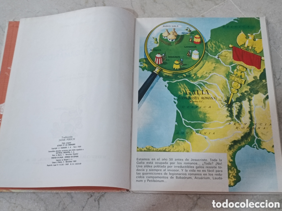 C&oacute;mics: Asterix y los normandos. Bruguera. 1969 - Foto 3