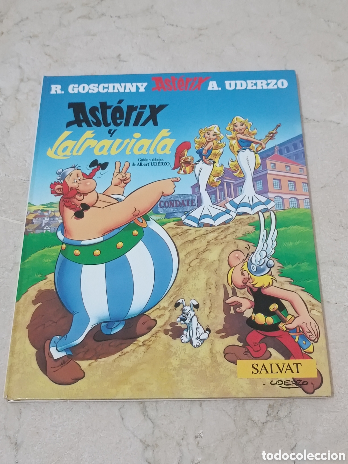 C&oacute;mics: Ast&eacute;rix y la traviata. Salvat. Goscinny. Uderzo - Foto 1