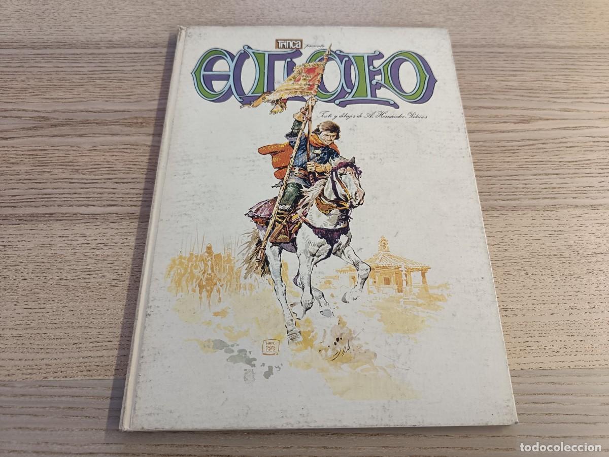 C&oacute;mics: El Cid. Libro 1. A Hern&aacute;ndez Palacios. Trinca. Editorial Doncel. 1970 - Foto 1