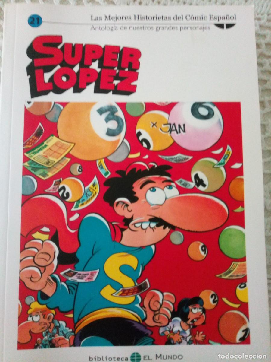 C&oacute;mics: Superl&oacute;pez, colecci&oacute;n El Mundo - Foto 1