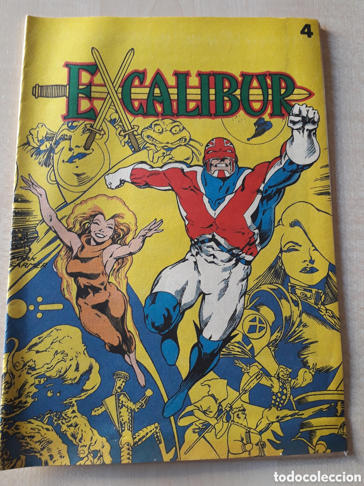 Fumetti: Excalibur. Los comics del Sol num 4