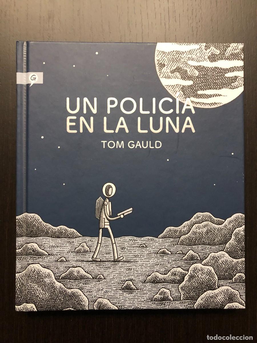 C&oacute;mics: Un polic&iacute;a en la Luna (Tom Gauld) Salamandra - Foto 1