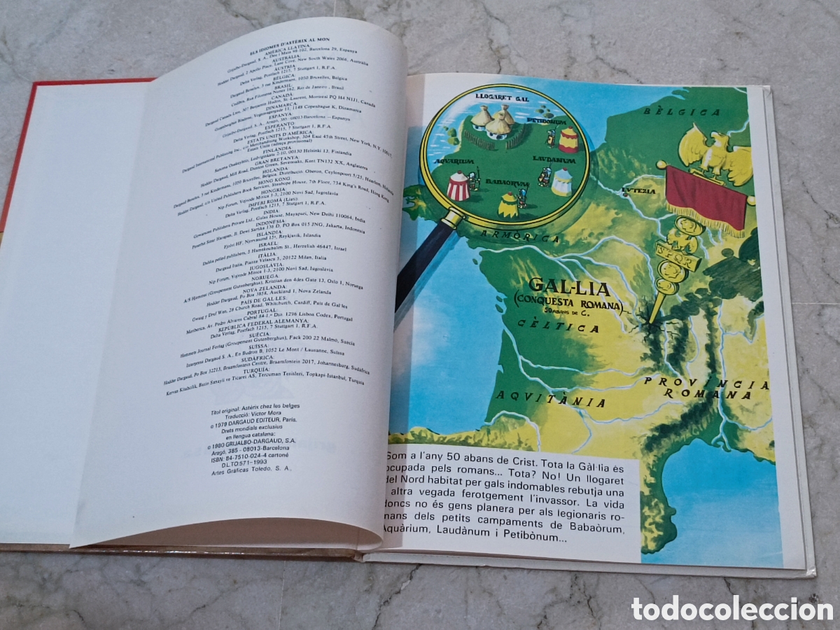 C&oacute;mics: Ast&eacute;rix a B&egrave;lgica. Catalan - Foto 4