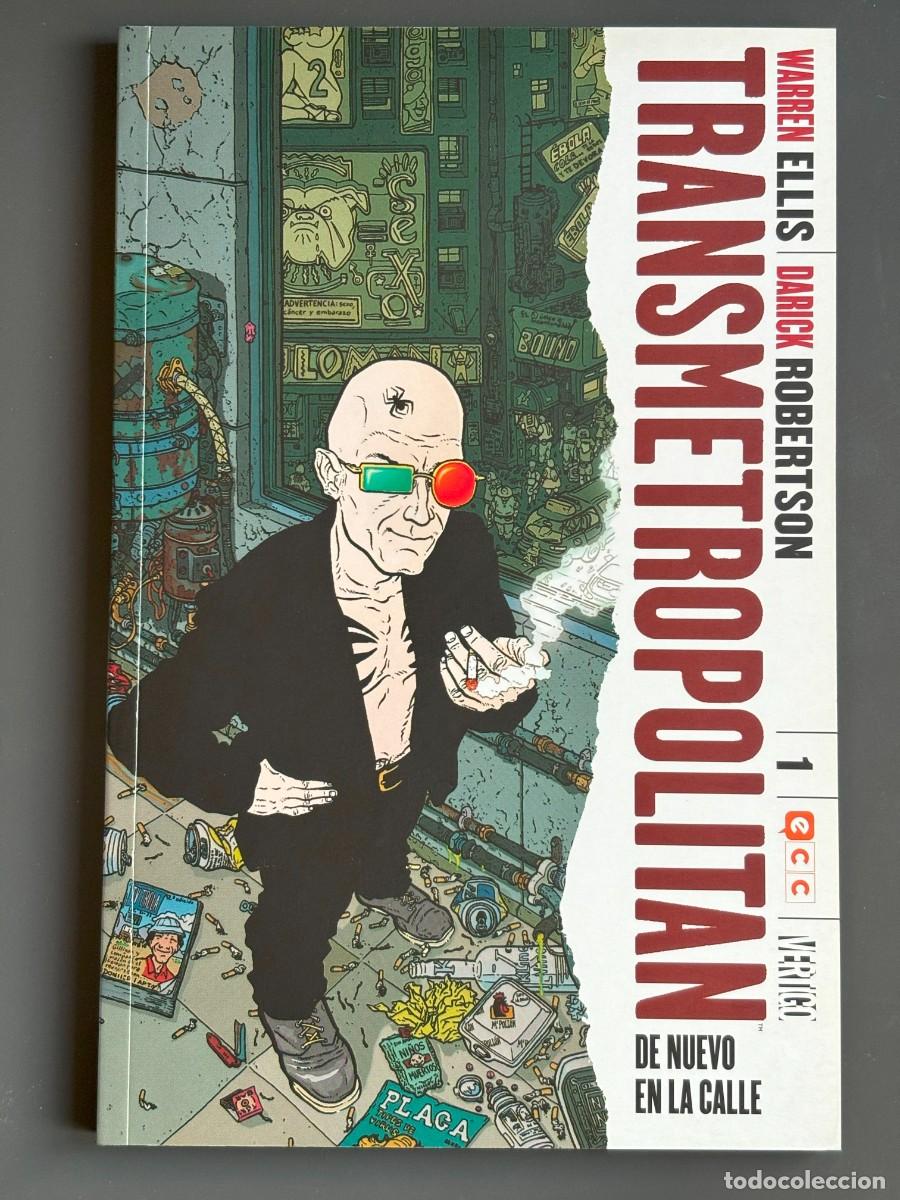 C&oacute;mics: Transmetropolitan 1 (Ellis, Robertson) ECC - Foto 1