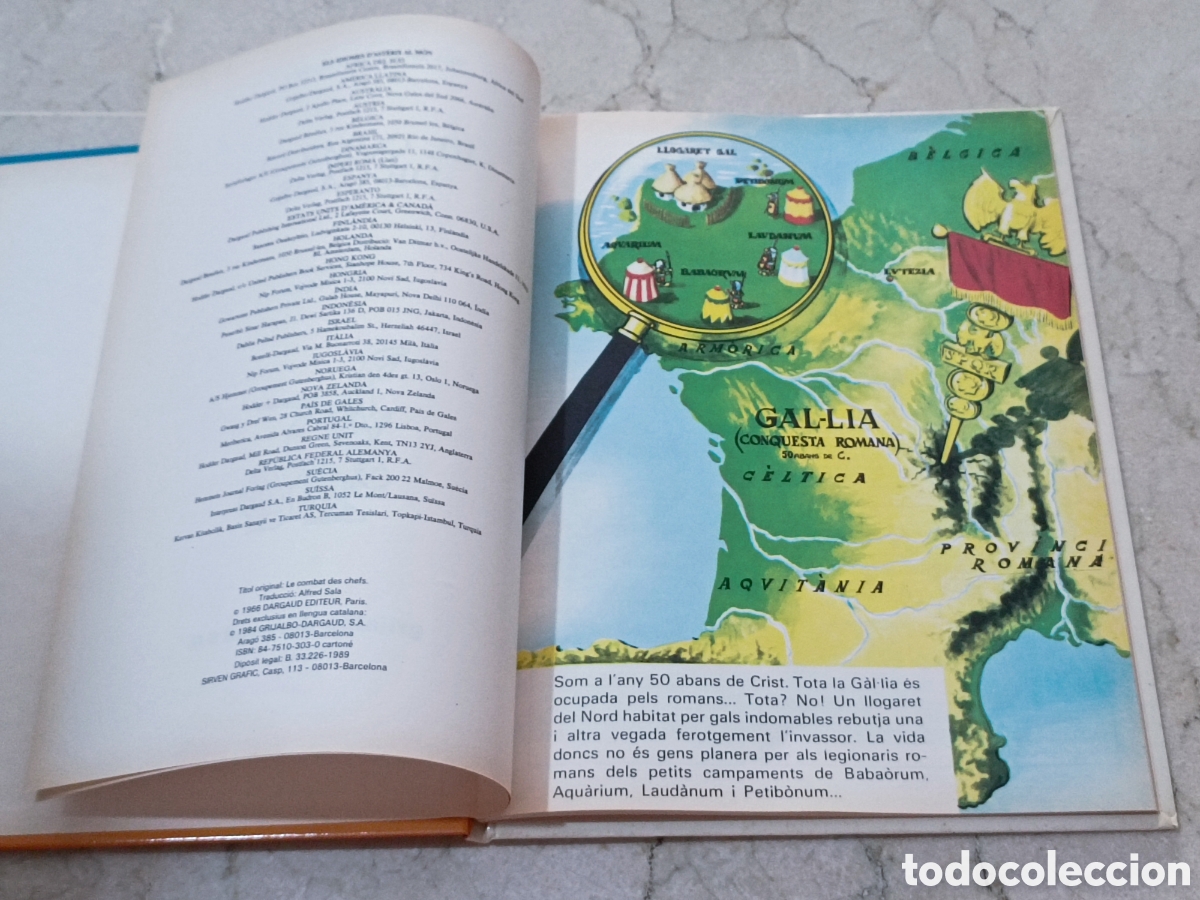 C&oacute;mics: Ast&eacute;rix el combat de caps. Catal&aacute;n - Foto 4