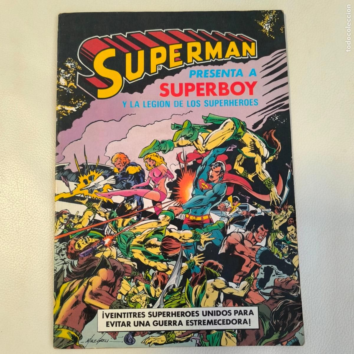 C&oacute;mics: Comic Superman presenta a Superboy y la legion de los superheroes - Foto 1