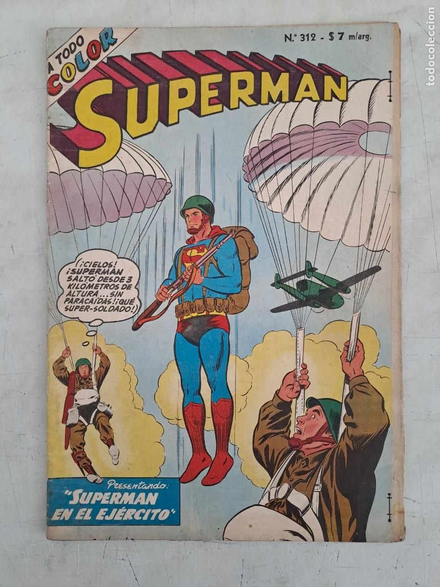 C&oacute;mics: Superman 312, Muchnik en buen estado Bolsa xx - Foto 1