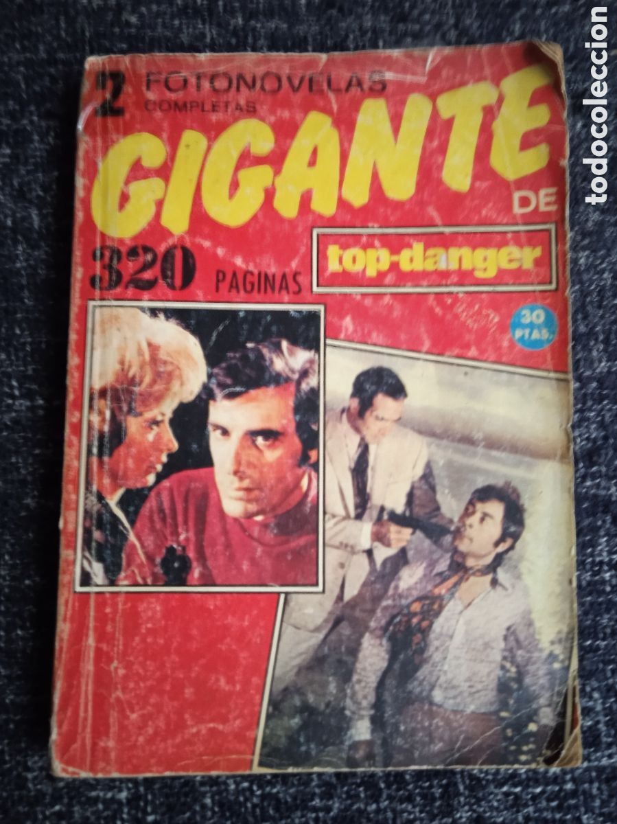 Comics: GIGANTE TOP DANGER - 320 P&Aacute;GS. - 2 FOTONOVELAS COMPLETAS -ED. EDITORCAR