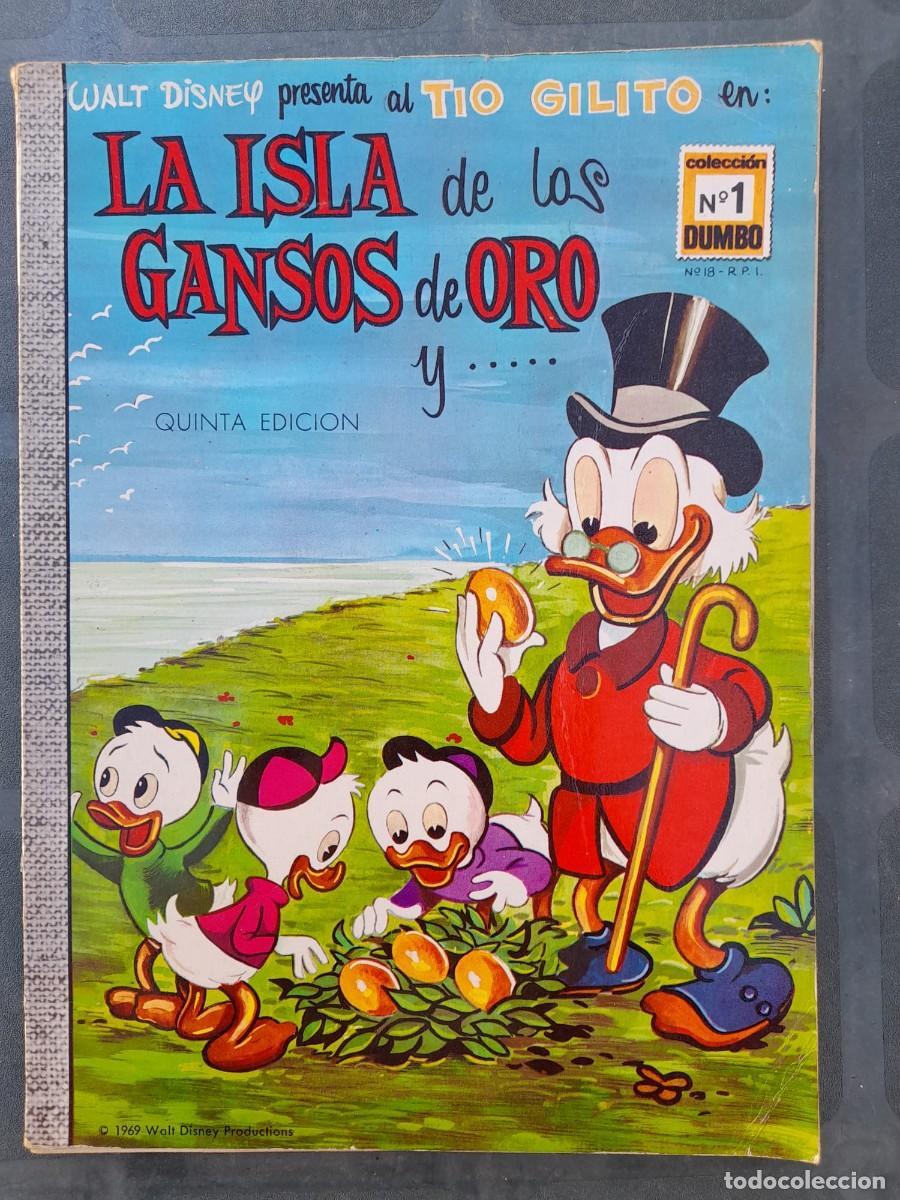 C&oacute;mics: WALT DISNEY. COLECCI&Oacute;N DUMBO n&ordm; 1. LA ISLA DE LOS GANSOS DE ORO. - Foto 1