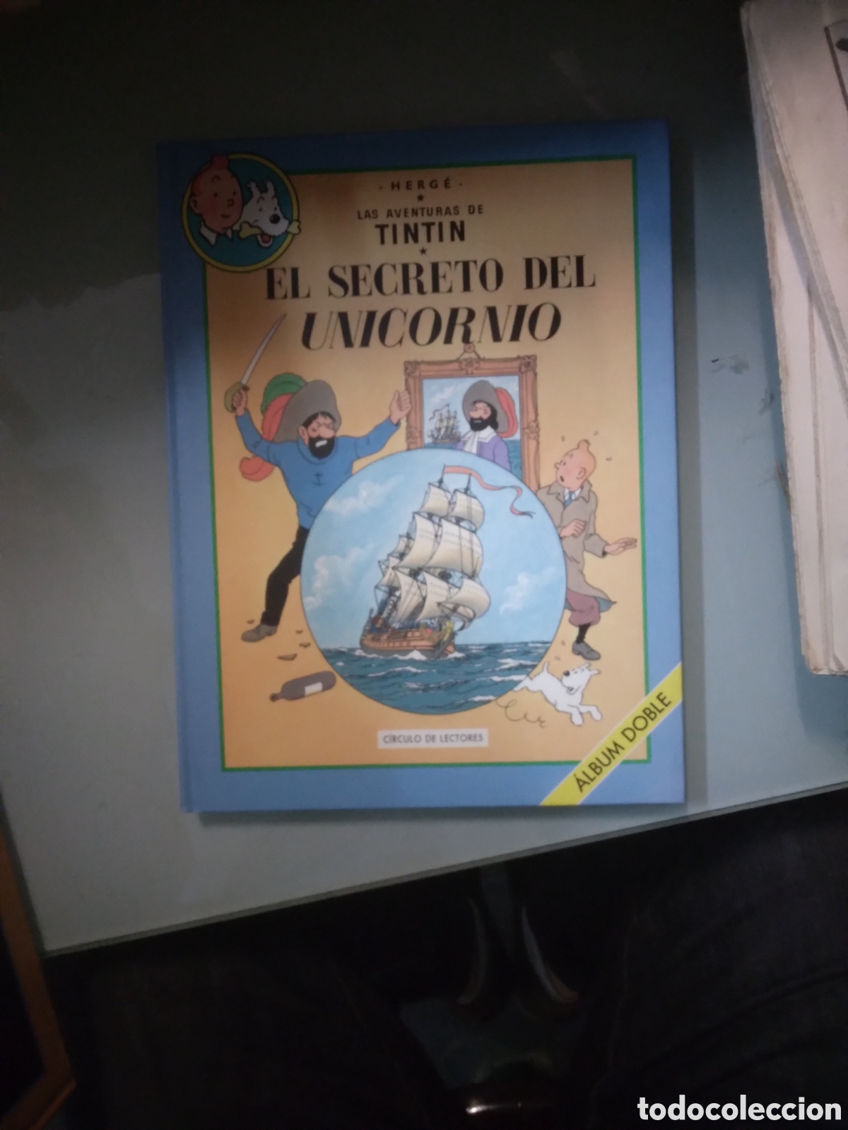 C&oacute;mics: Tintin, C&iacute;rculo de Lectores,Secreto del unicornio - Foto 1