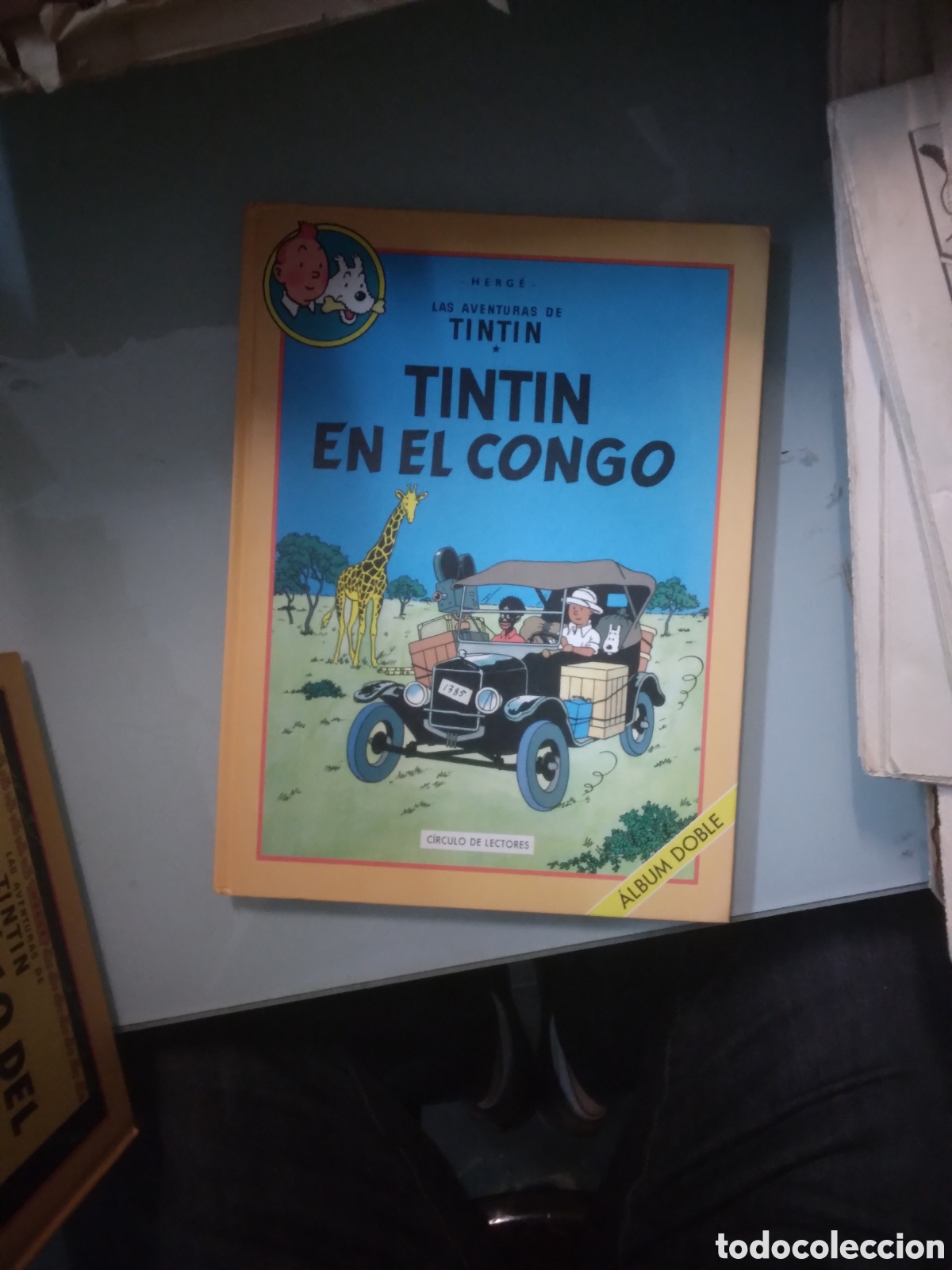 C&oacute;mics: Tintin, C&iacute;rculo de Lectores, Tintin en el Congo - Foto 1