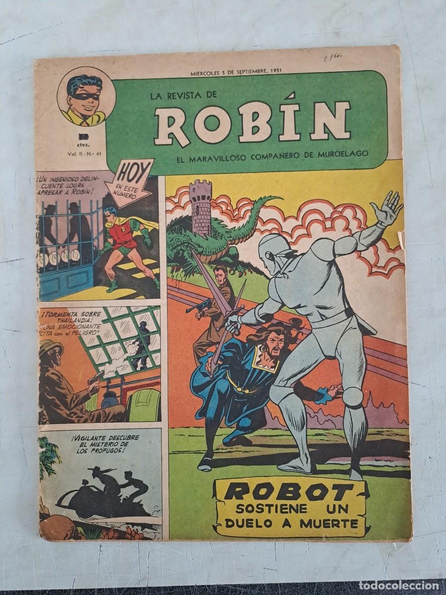 C&oacute;mics: Robin 41, Muchnik en buen estado Bolsa xx - Foto 1