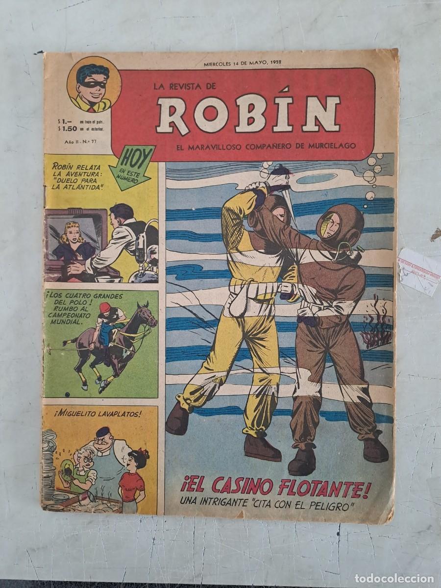 C&oacute;mics: Robin 77, Muchnik en buen estado Bolsa xx - Foto 1