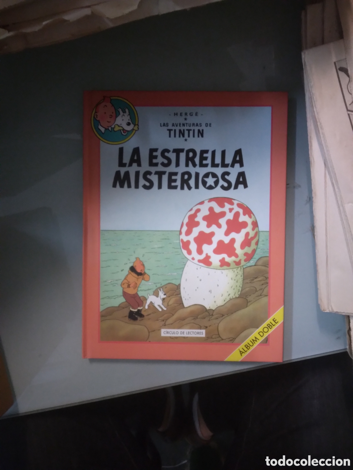 C&oacute;mics: Tintin, C&iacute;rculo de Lectores,La estrella misteriosa - Foto 1