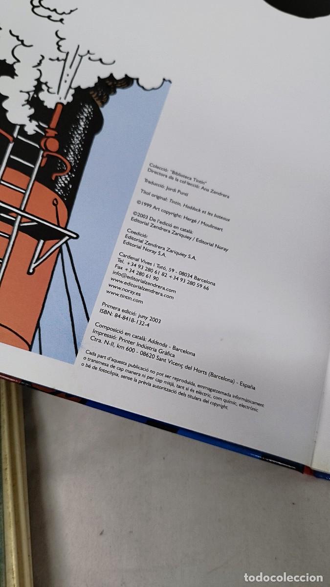 C&oacute;mics: Antiguo c&oacute;mic LLAMP DE RELLAMP! Tint&iacute;n, Haddock i els vaixells. - Foto 5