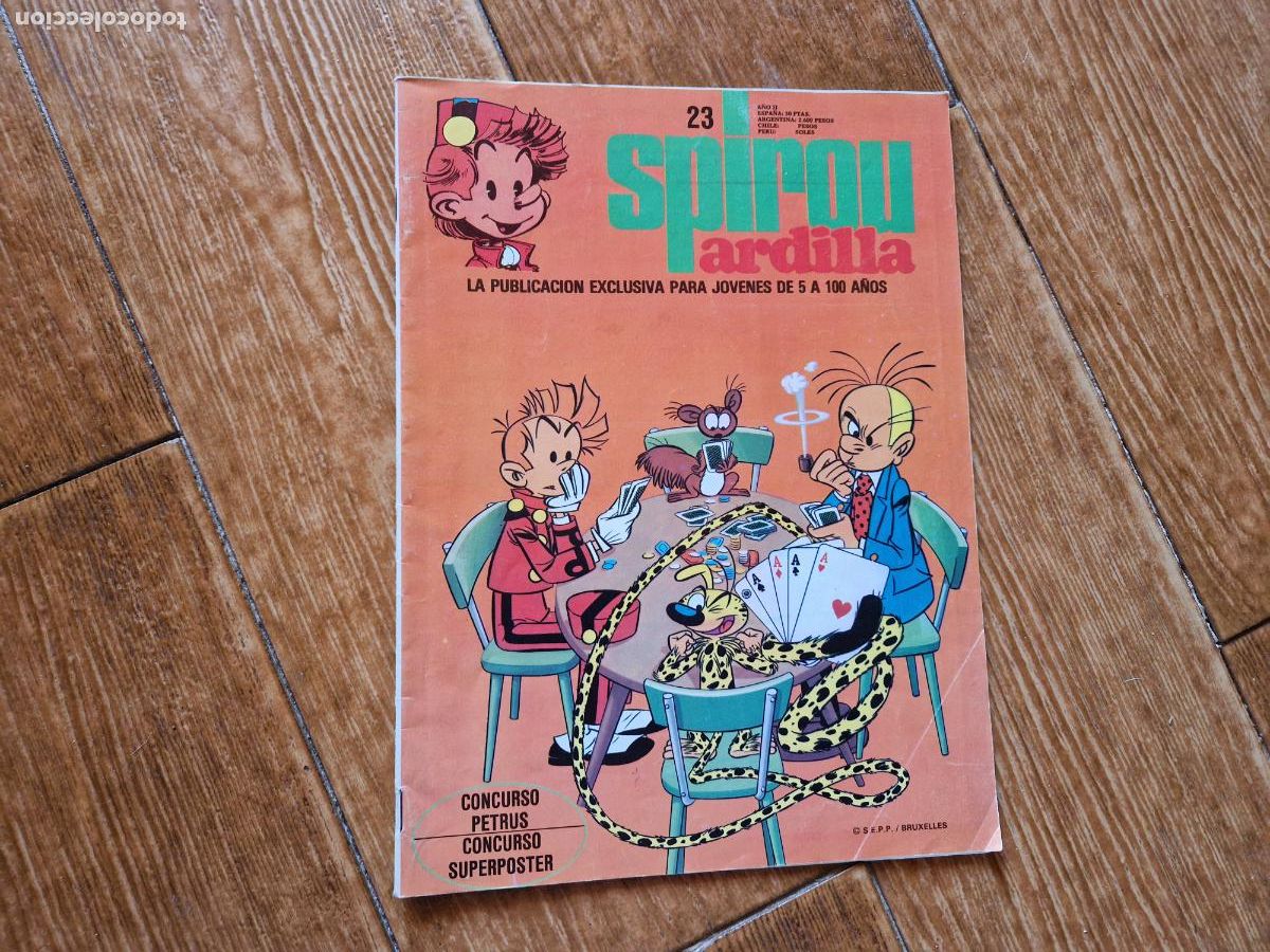 C&oacute;mics: SPIROU ARDILLA N&ordm; 23 EDITORA MUNDIS - Foto 1
