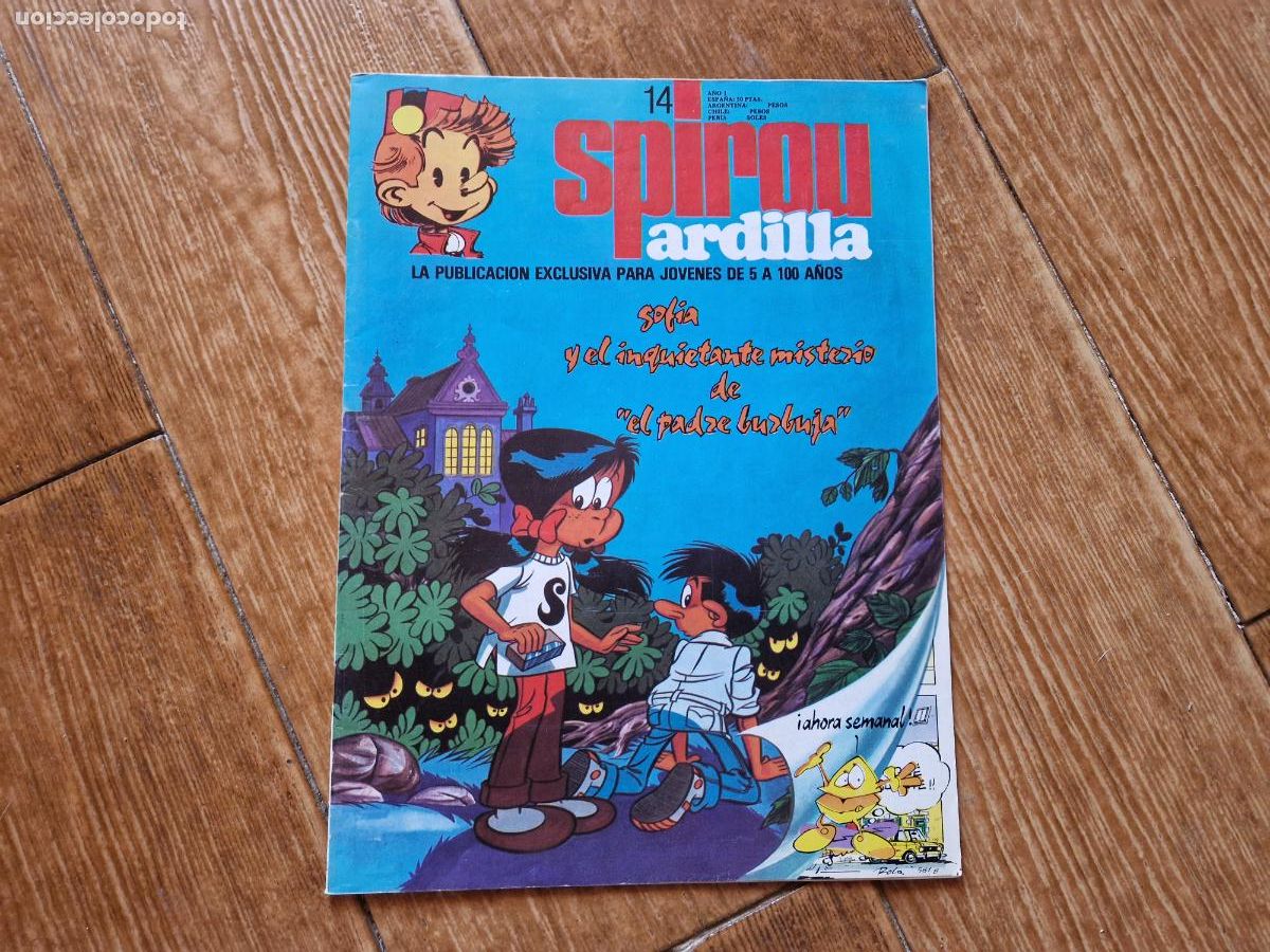 C&oacute;mics: SPIROU ARDILLA N&ordm; 14 EDITORA MUNDIS - Foto 1