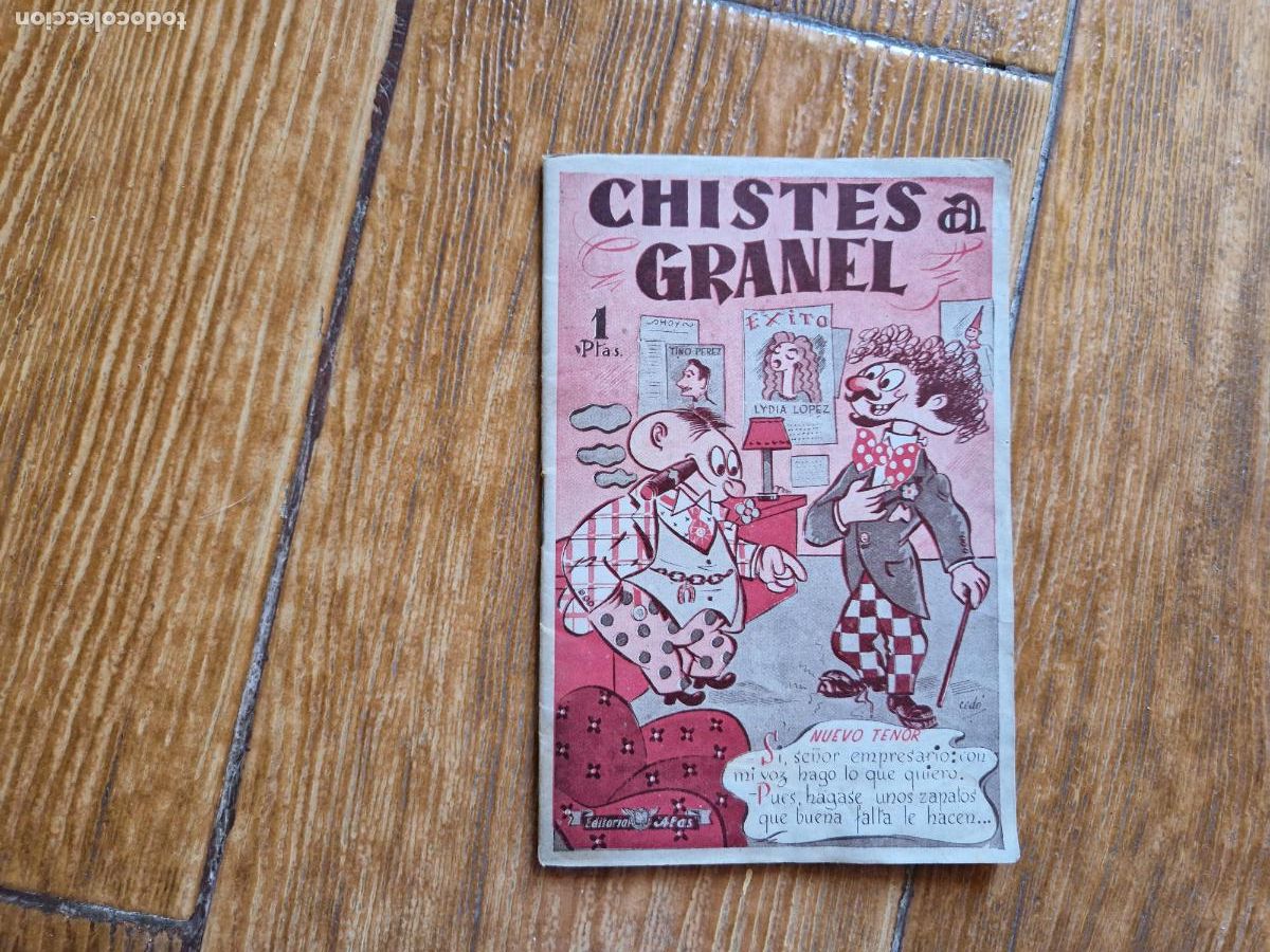 C&oacute;mics: Chistes a Granel N&ordm; 28 Editorial Alas . Barcelona. - Foto 1