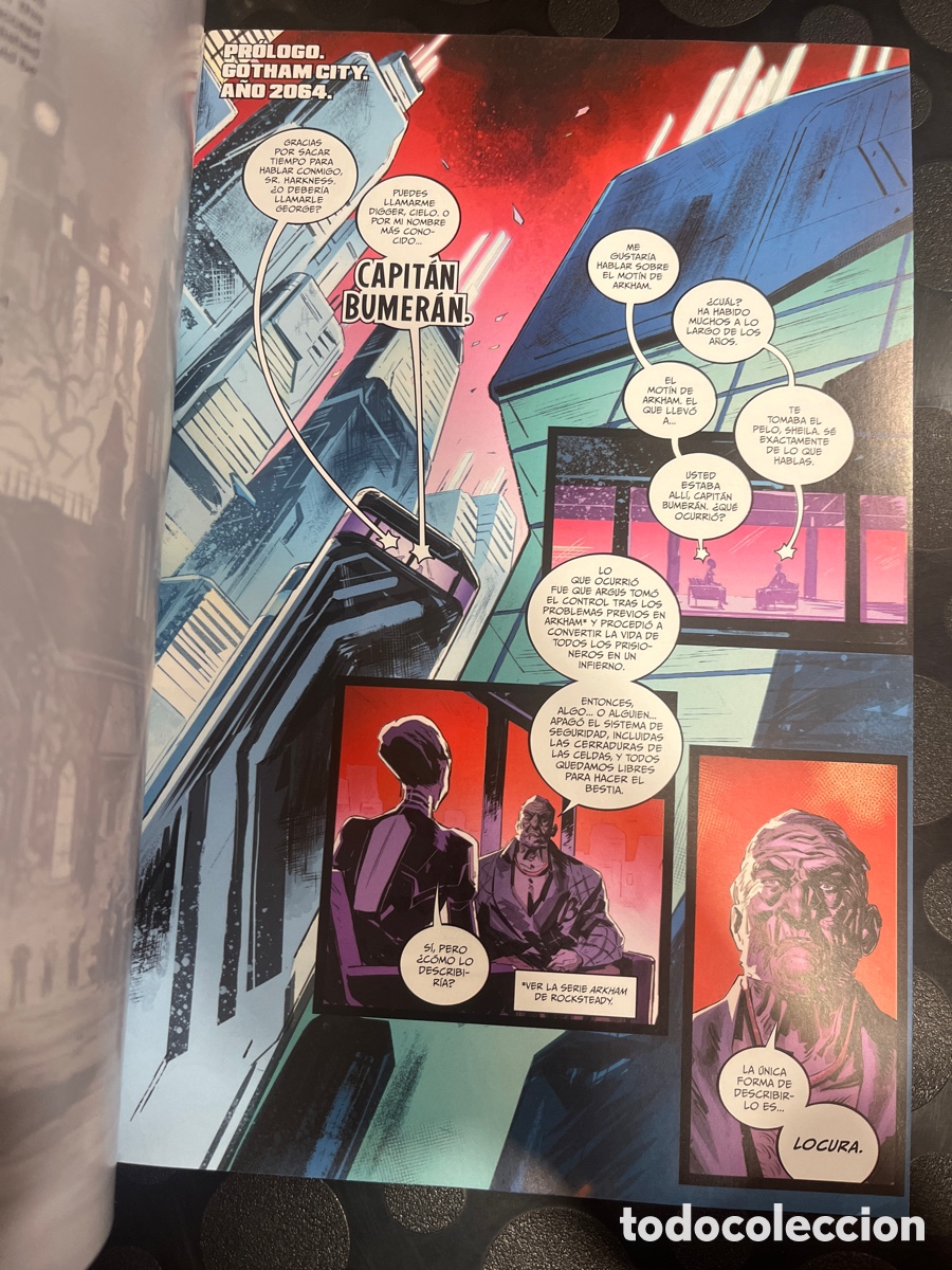 C&oacute;mics: ESCUADR&Oacute;N SUICIDA N.4 DESTRUIR EL ASILO ARKHAM SUICIDE SQUAD DC ECC ( 2024 ) - Foto 3