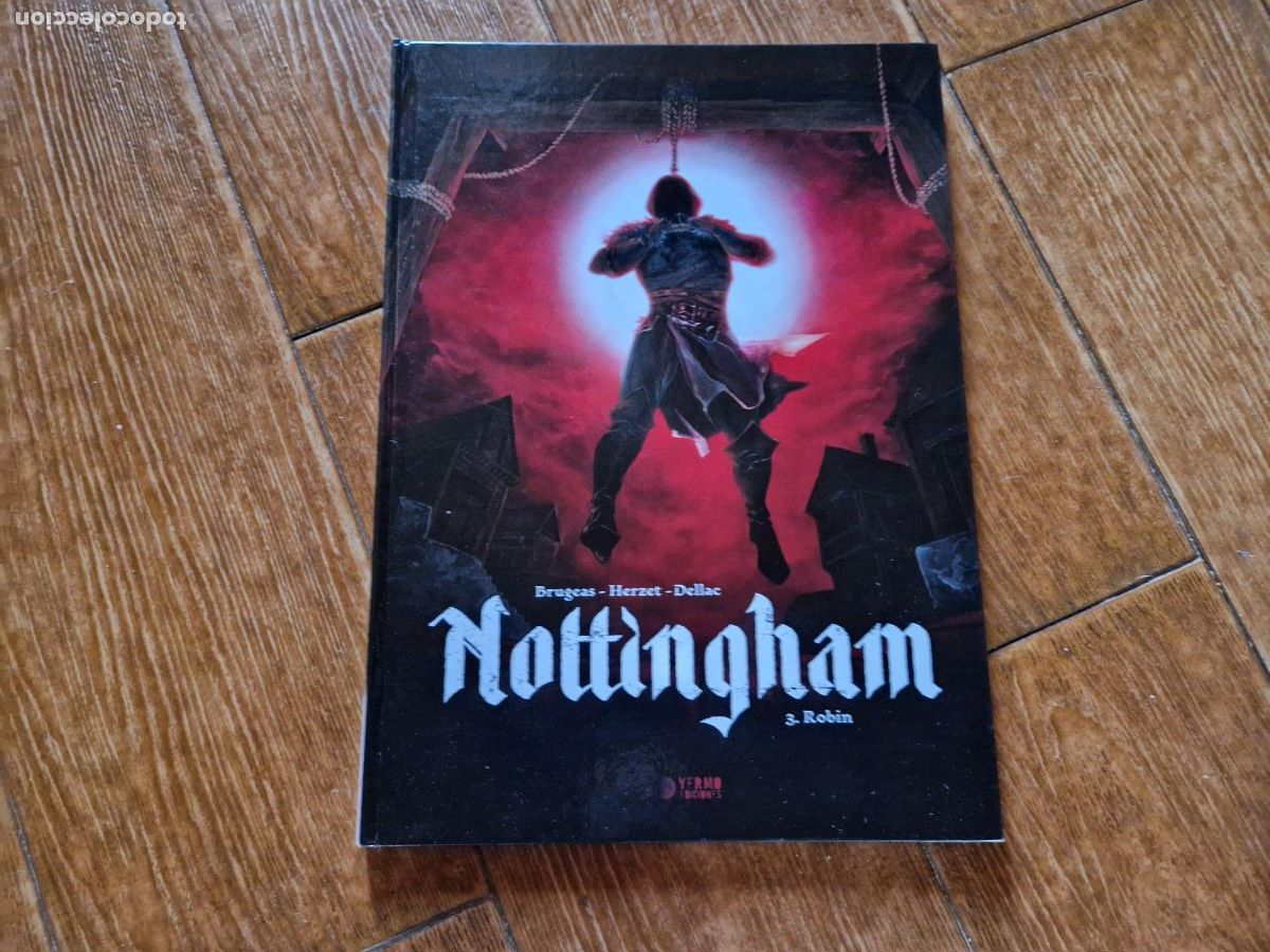 C&oacute;mics: NOTTINGHAM N&ordm; 3 : ROBIN EDITORIAL YERMO TAPA DURA - Foto 1