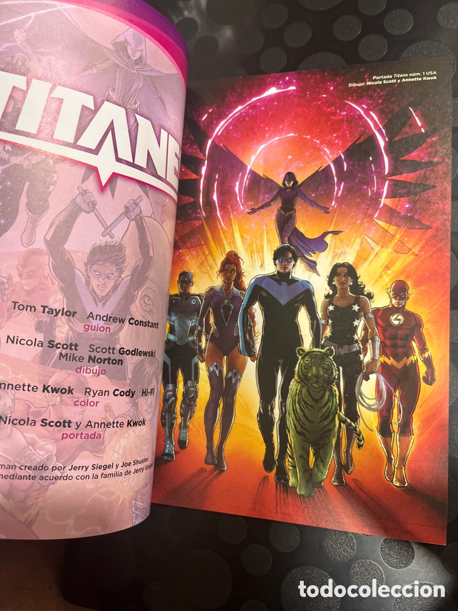C&oacute;mics: TITANES N.1 EL AMANECER DE DC ECC ( 2024 ) - Foto 3