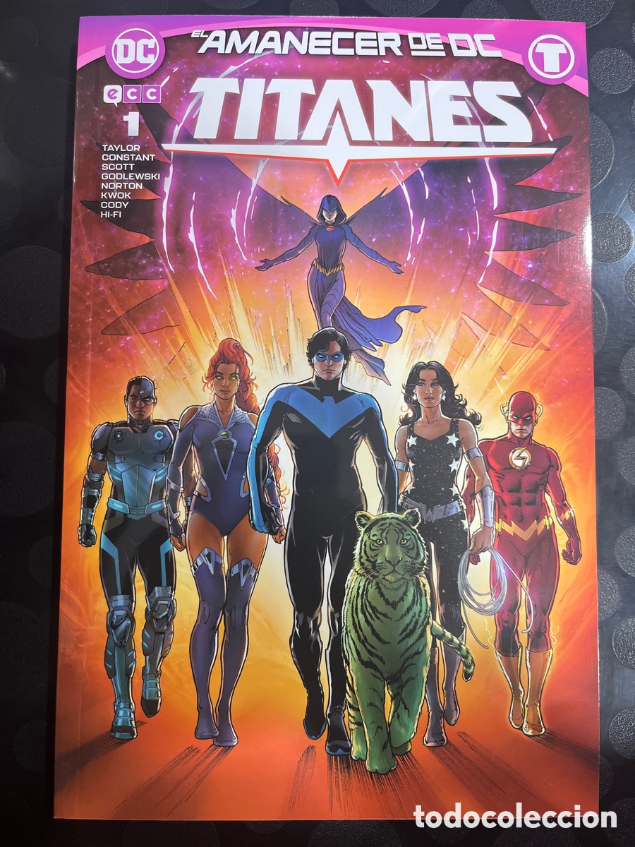 C&oacute;mics: TITANES N.1 EL AMANECER DE DC ECC ( 2024 ) - Foto 1