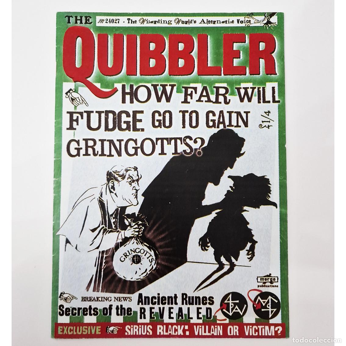C&oacute;mics: RARA REVISTA THE QUIBBLER - HARRY POTTER - Foto 1